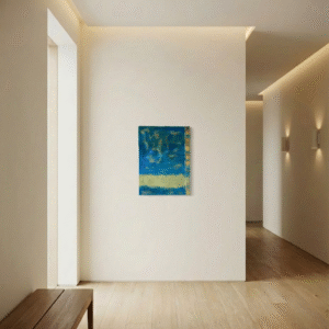 Ref.: 0002 - Quadro 80 X 60 Mar e Faixa de areia